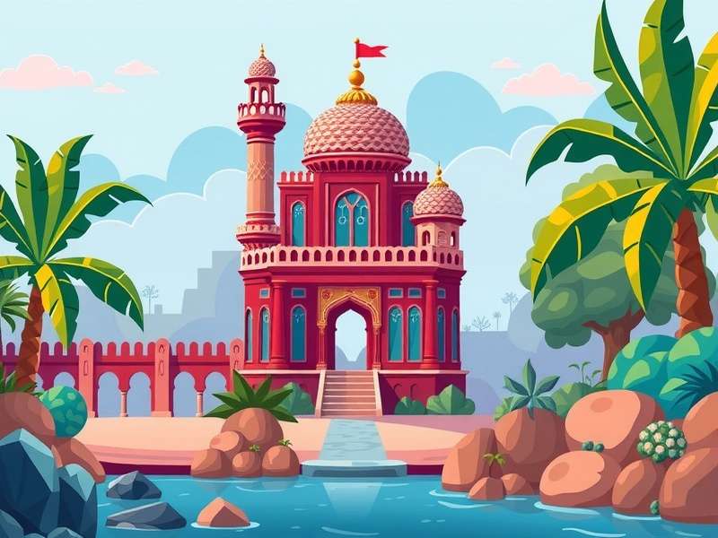 Vintage Macintosh computer running a classic Disney game