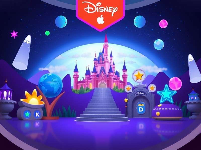 Colorful Disney Junior game characters on a computer screen