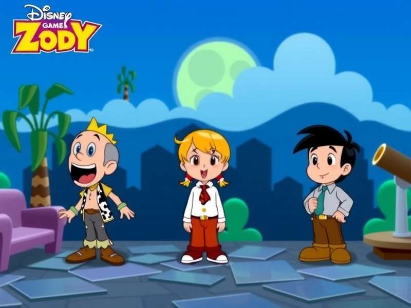 Disney Games featuring Zack and Cody from Suite Life series