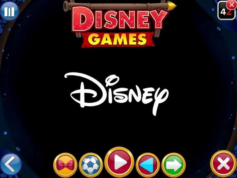 Collection of popular free Disney games including Frozen, Mickey Mouse, and Toy Story