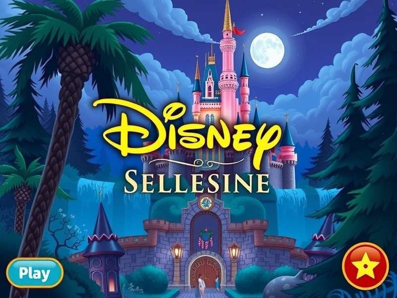 Collage of iconic Disney video game characters and scenes from classics to modern online games