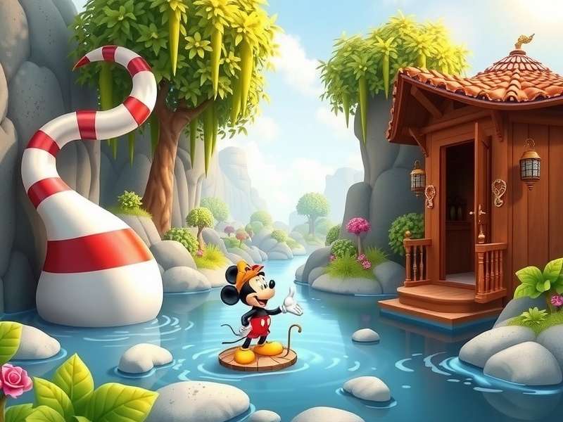 Collection of Disney characters from various movies and games