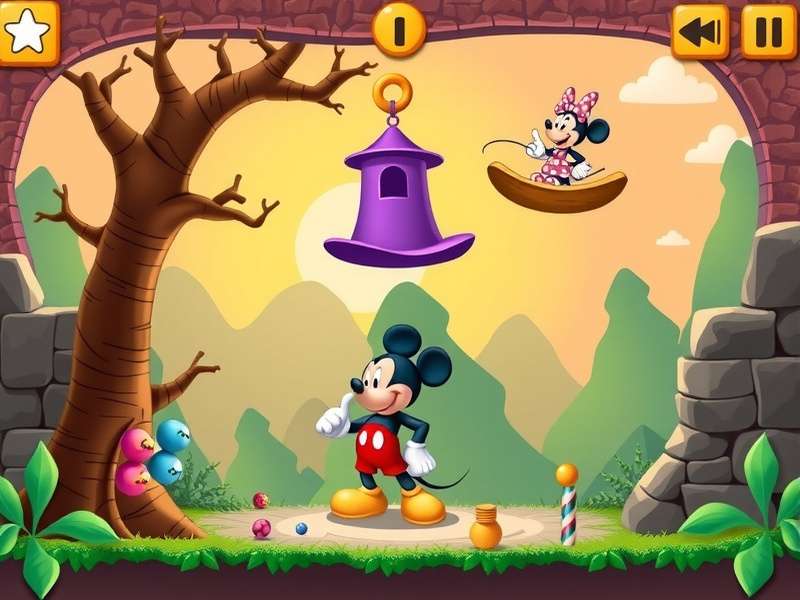 Mickey Mouse Gameplay Screenshot