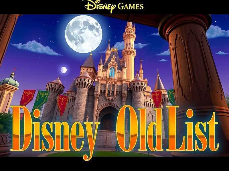 Collection of old Disney game CDs and cartridges