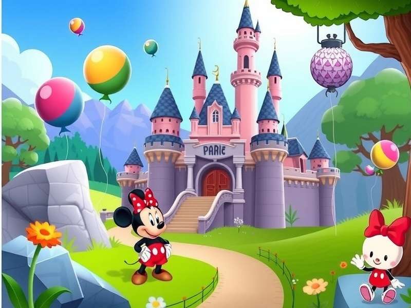 Collage of popular Disney games for kids including Disney Dreamlight Valley, Frozen Adventures, and classic Mickey Mouse games