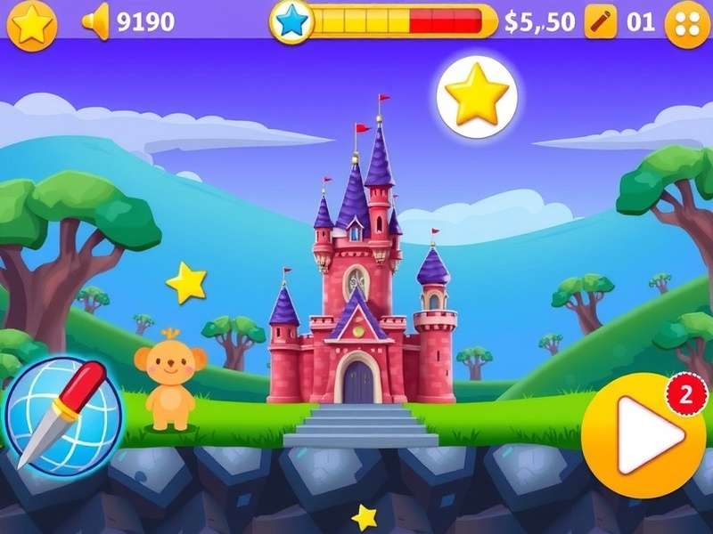 Disney characters playing online games