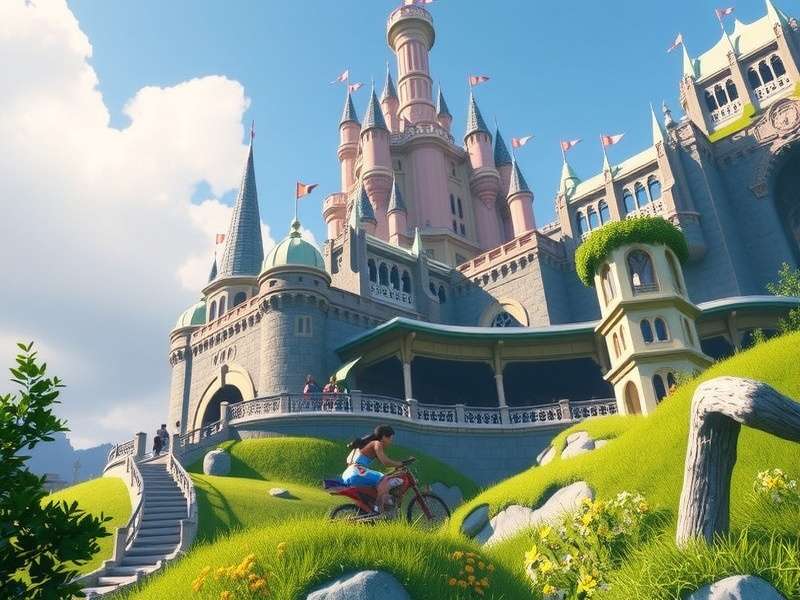 Disney and Xbox One controller showcasing gaming setup