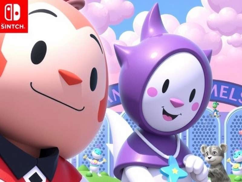 Nintendo Switch with Disney game screens displayed