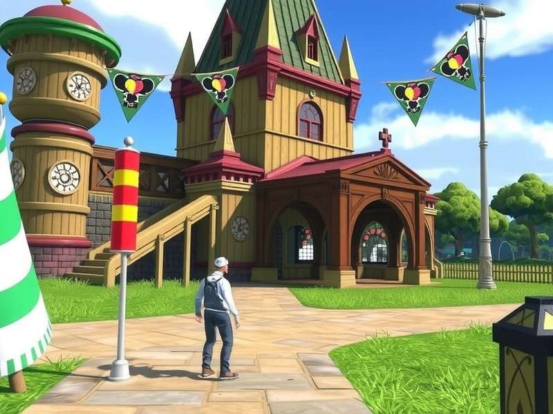 Disney Dreamlight Valley gameplay on PS5 showcasing vibrant colors and characters