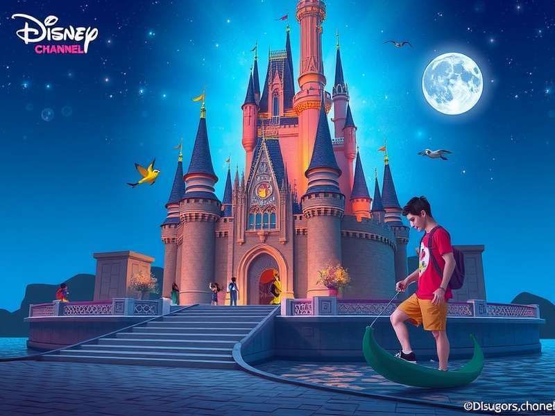 Disney Channel Games Collage featuring popular characters