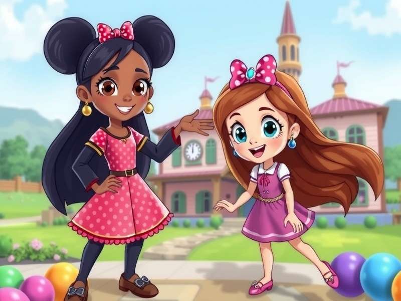 Collage of popular Disney Channel games including fashion, adventure, and puzzle genres