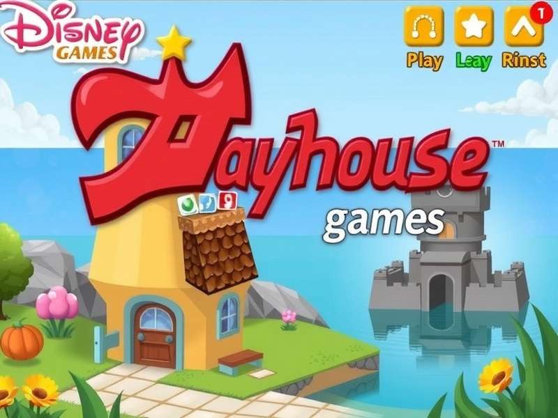 Children playing Disney games on a tablet