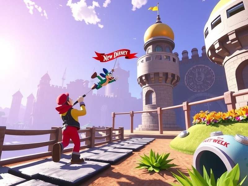 Disney Game Xbox Series X hero banner showcasing Disney Dreamlight Valley and Speedstorm on next-gen console