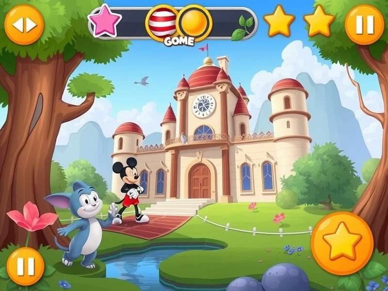 Indian children enjoying free Disney games on tablets and smartphones