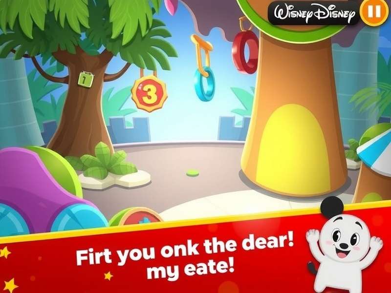 Disney Jr Games collection featuring Mickey Mouse, Doc McStuffins and PJ Masks on a modern tablet and classic console