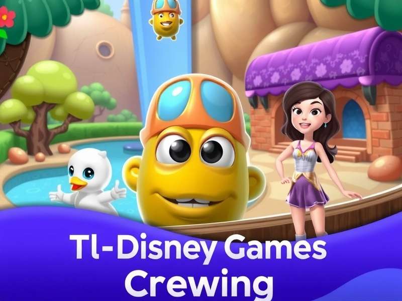 Disney Games Classic collection featuring Mickey Mouse and friends in a nostalgic gaming setup