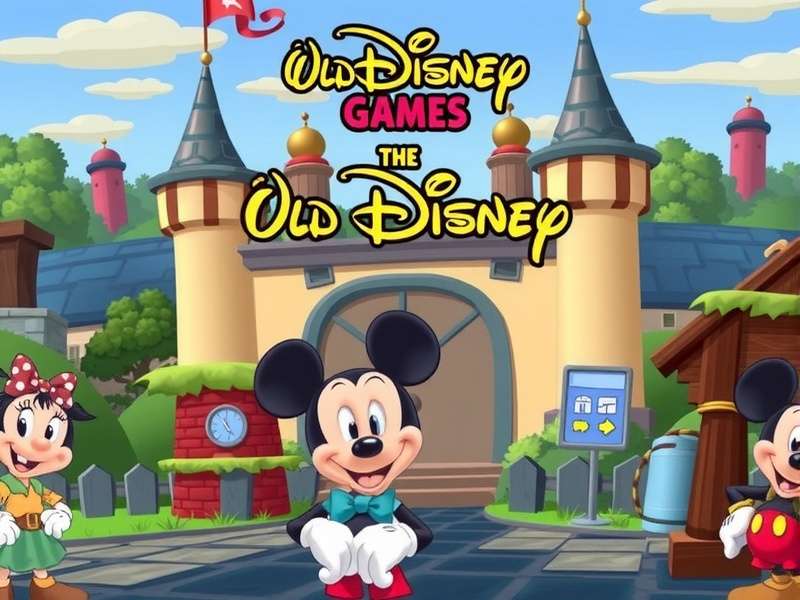 A nostalgic collection of Old Disney Games cartridges and CDs from the 90s and 2000s