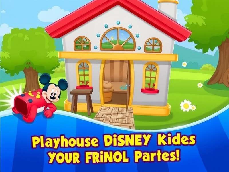 Indian children enjoying Playhouse Disney Games For Kids on tablet and TV at home