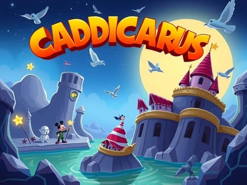 Disney Games Caddicarus – A comprehensive visual guide to Disney's gaming universe, featuring classic characters and iconic game covers.